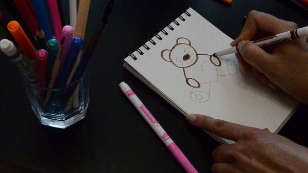 Рисунки фломастерами