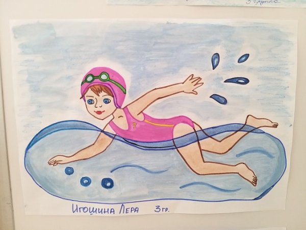 Рисунки цветными карандашами дельфины