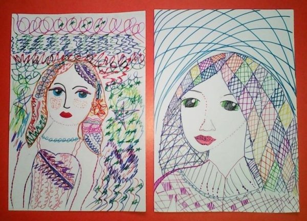 Красивый рисунок для мамы фломастерами