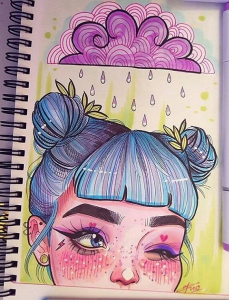 Прикольные рисунки для скетчбука