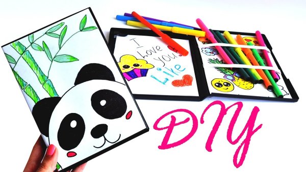 Рисунки на обложку тетради