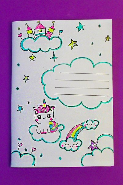 Украшение тетради