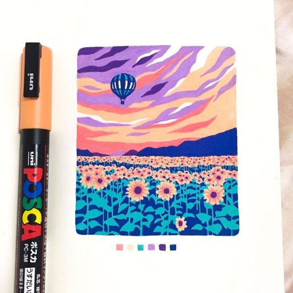 Posca маркеры Art
