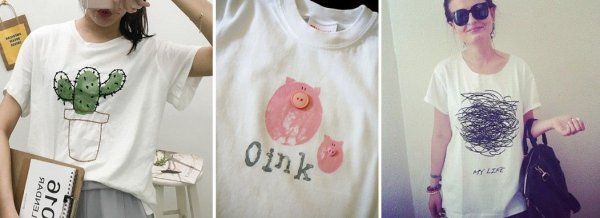 Роспись футболок маркерами