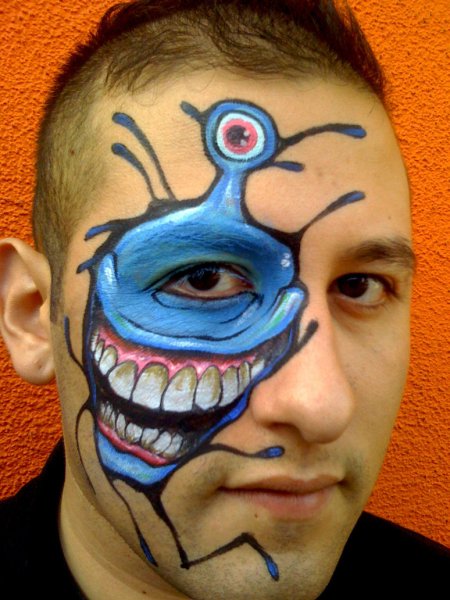 Краски на лице детские