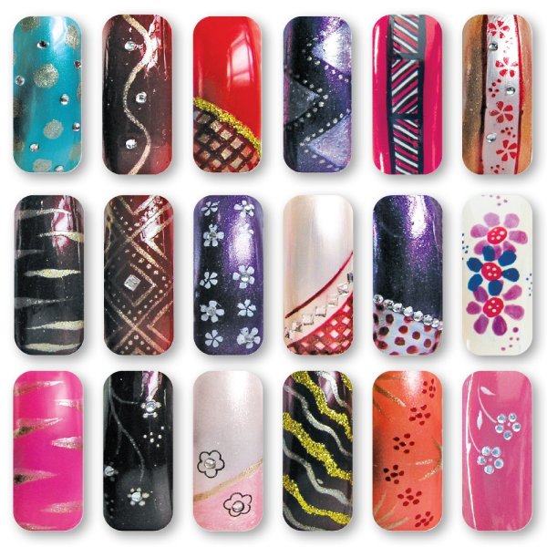 Узоры на ногтях