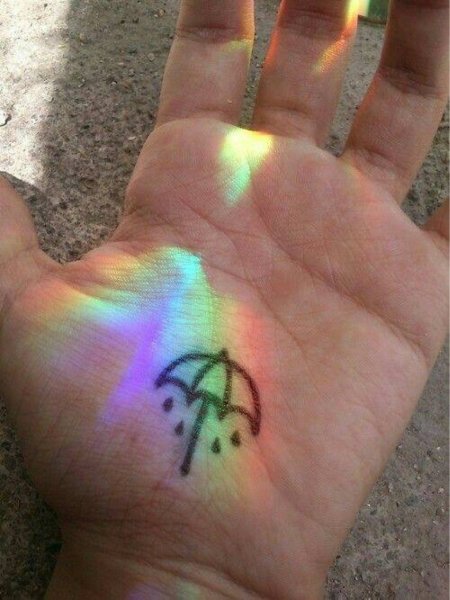 Тату фломастером на руке для детей