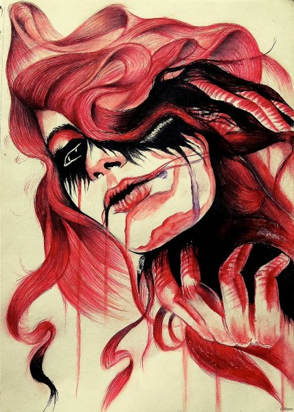 Красный рисунок