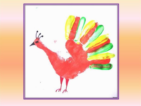 Рисование с помощью руки