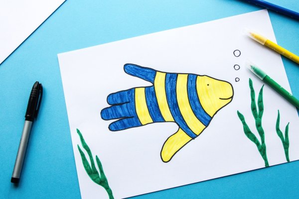 Рисование ладошками для детей