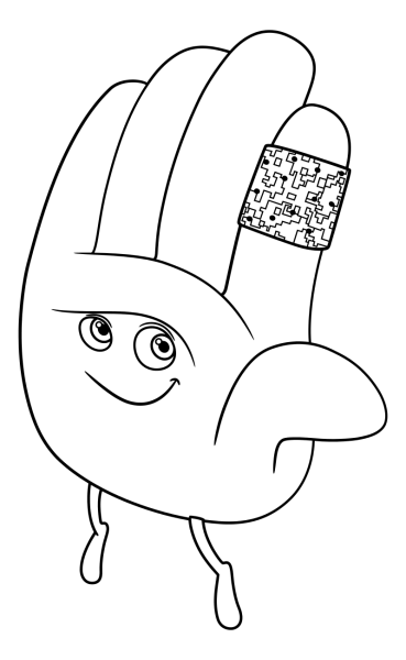 Три маркера ЧЕЛЛЕНДЖ раскраски