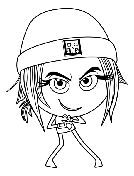 Раскраска ЭМОДЖИ фильм