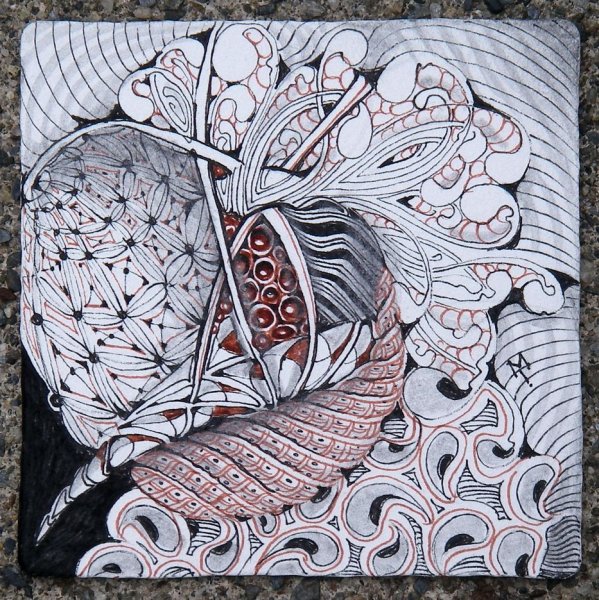 Рисование гелевой ручкой