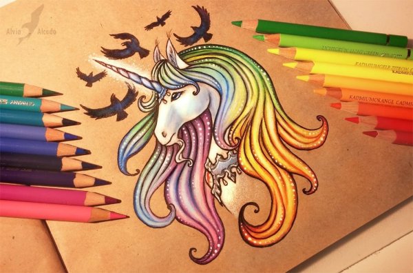 Красивые рисунки цветные