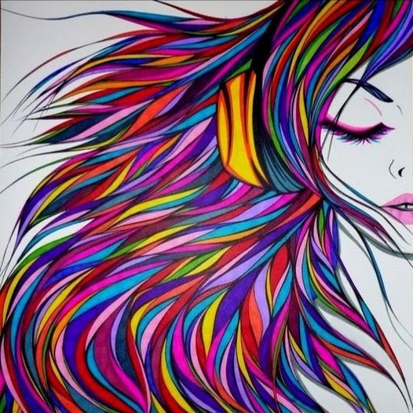 Рисование цветными карандашами