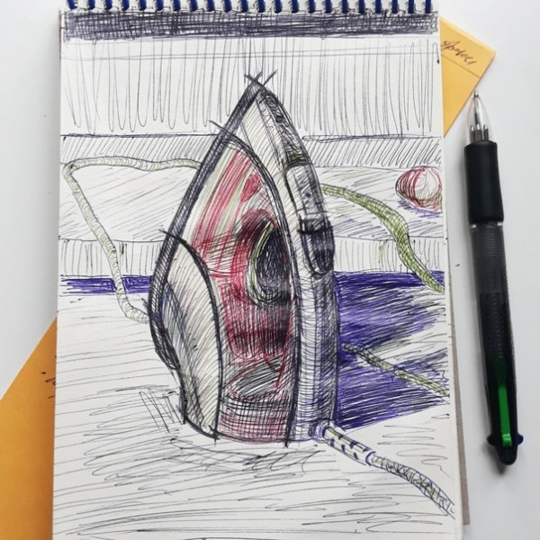 Быстрые зарисовки ручкой