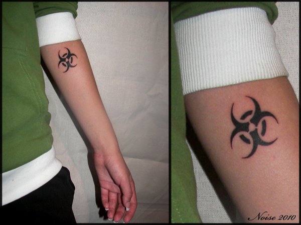 Тату лёгкие на руке