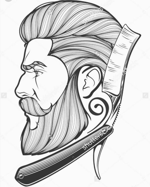 Лезвие эскиз