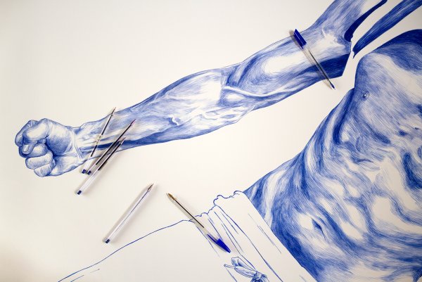 Гиперреализм ручкой