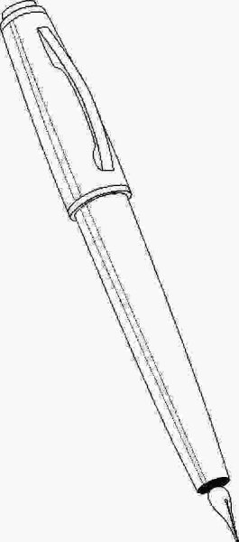 Рука с ручкой карандашный рисунок