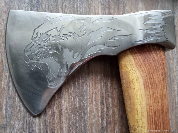 Узор на рукоять топора