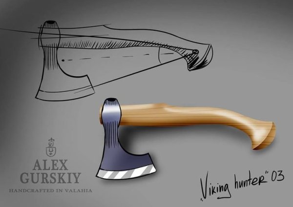 Ручка для боевого топора