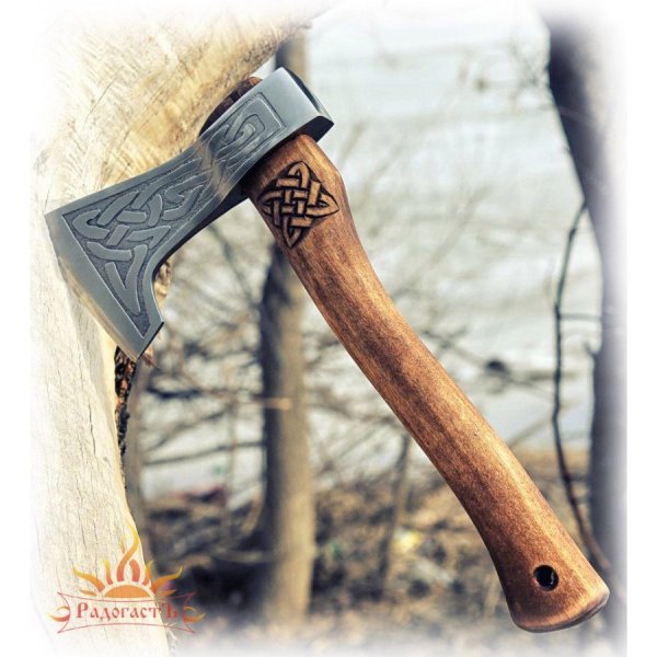 Узор на рукоять топора