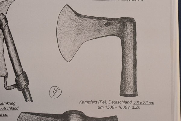 Узор на ручку топора