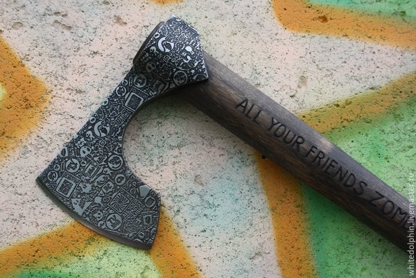 Боевой топор викингов чертеж