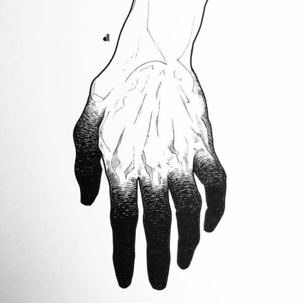 Кисть руки арт