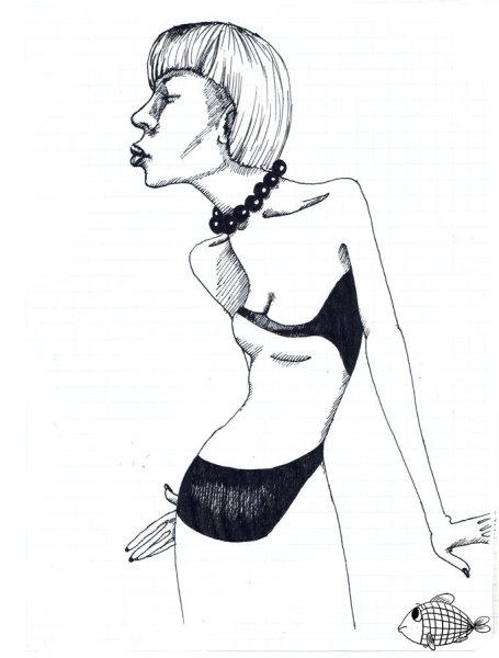 Талия для срисовки