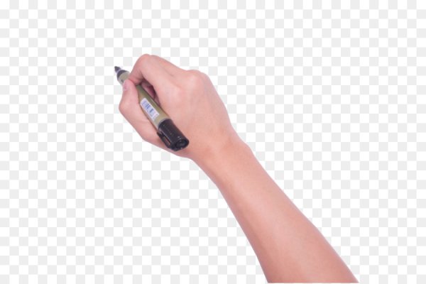 Рука с маркером