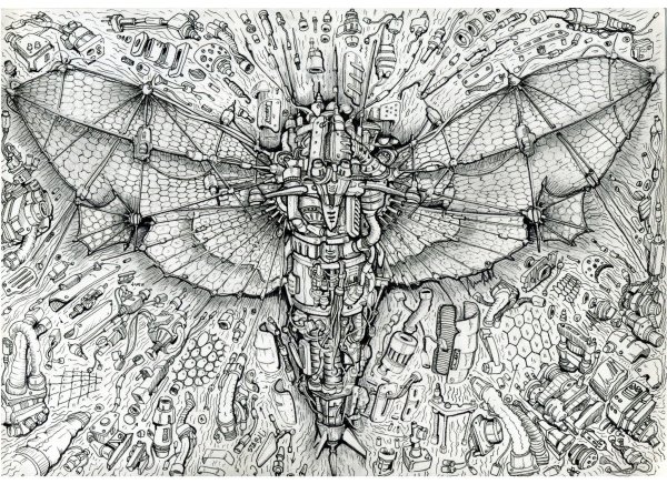 Капиллярная ручка для рисования