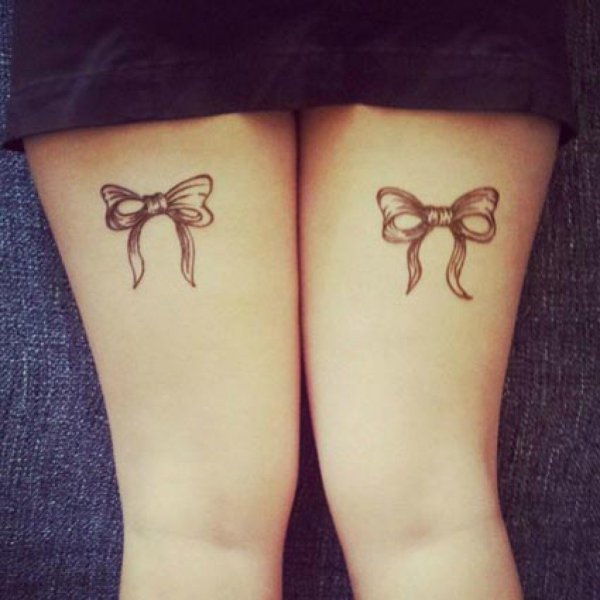 Татушки ручкой на ноге