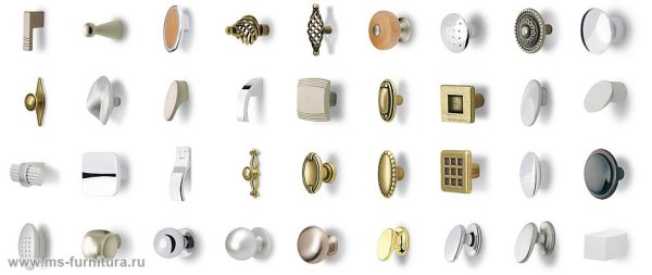 Юмаком ручки мебельные