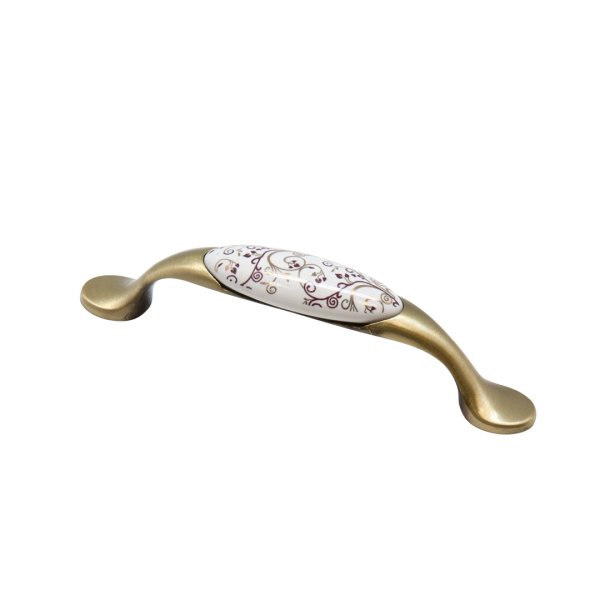 Ручка скоба с Форфаром SF 09-10-96 ba Kerron бронза