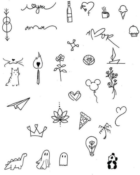 Маленькие рисунки