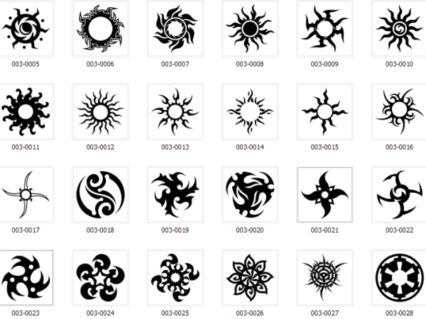 Тату символы