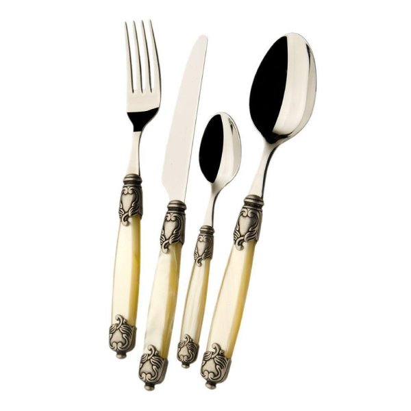Набор столовых приборов casa Bugatti "Rococo Ivory"