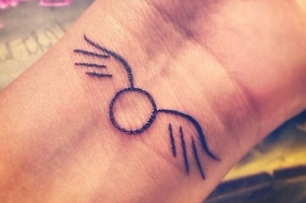 Лёгкие татушки ручкой