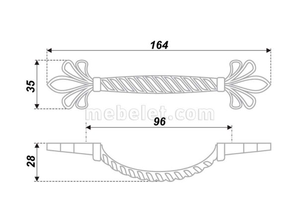 Ручки для кухни каталог
