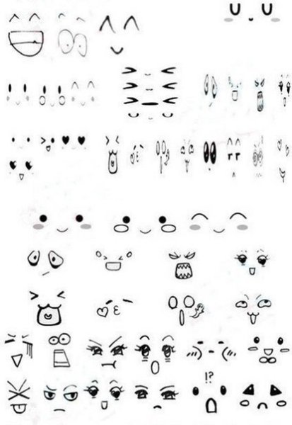 Прикольные смайлики карандашом