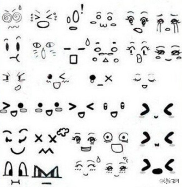 Нарисованные рожицы