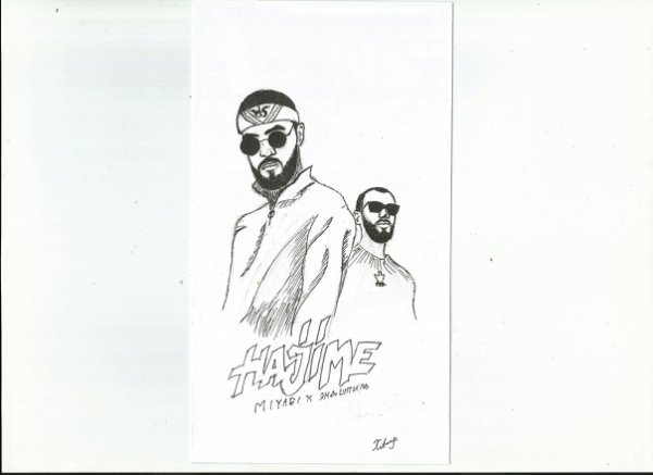 Мияги и Энди рисунок