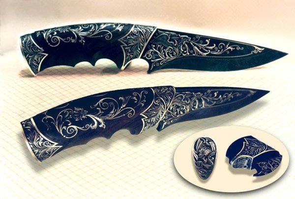 Инкрустация по металлу