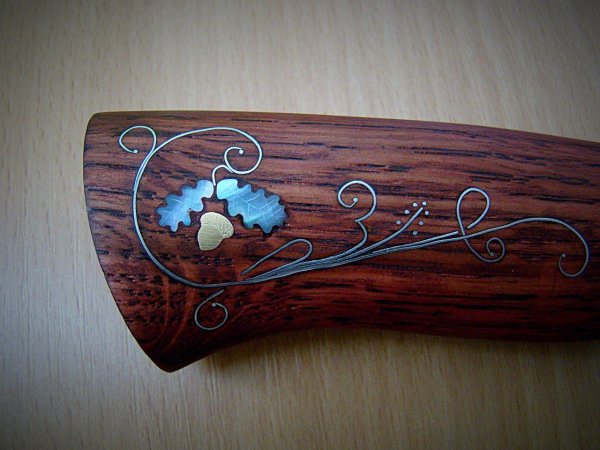 Всечка меди в дерево