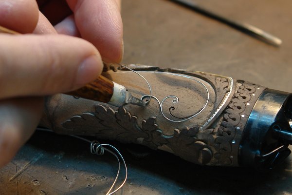 Резьба штихелем по металлу