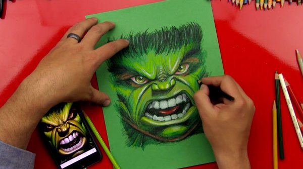 Нарисовать Халка
