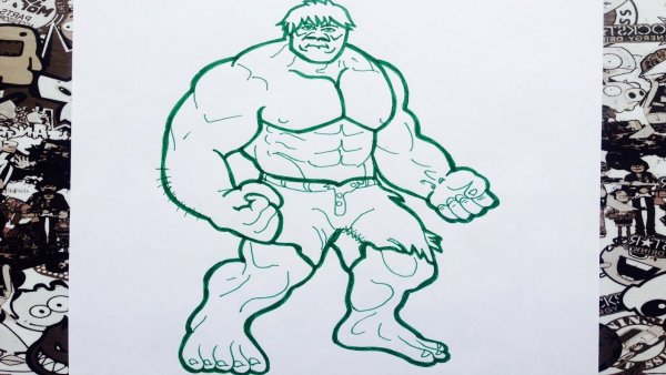 Халк маркерами