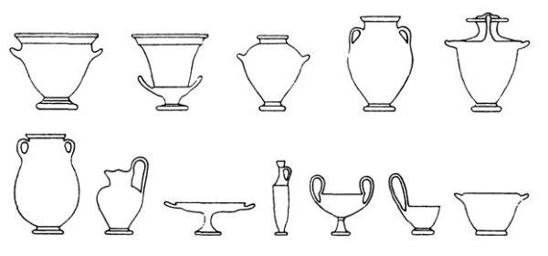 Формы ВАЗ древней Греции